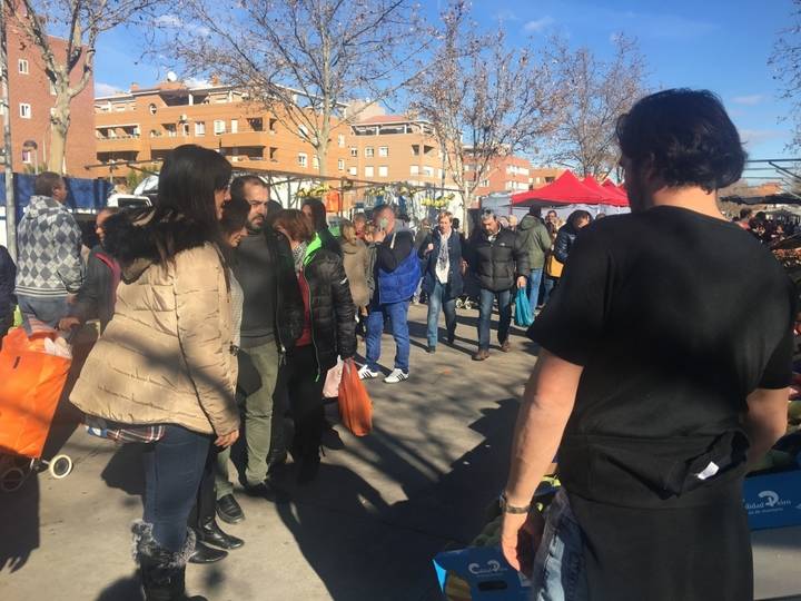Ciudadanos Azuqueca pide al socialista Blanco que mejore el espacio del mercadillo