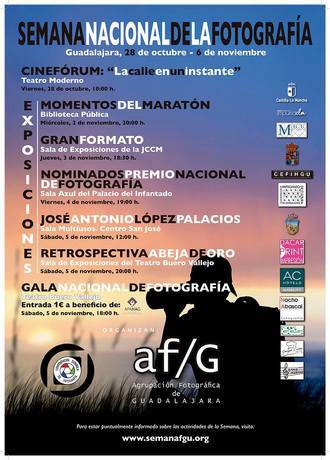 Guadalajara se prepara para celebrar la Semana Nacional de la Fotografía