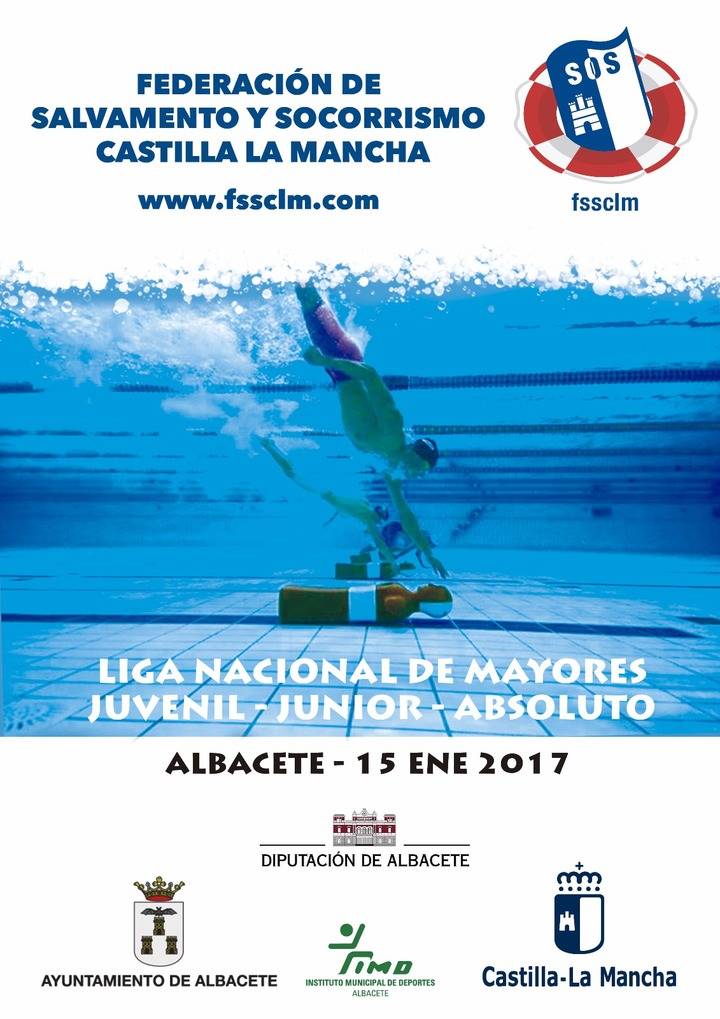 La élite de salvamento deportivo nacional competirá este domingo en Albacete