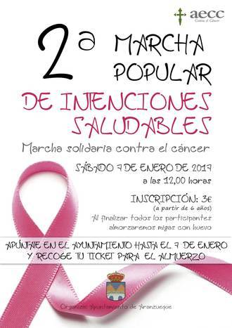 Aranzueque celebra su II Marcha Popular de Intenciones Saludables