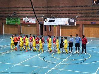 Pese al buen juego de la primera parte, las chicas del Alovera no pudieron con el Colme Futsal