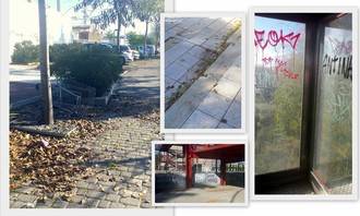 Denuncian la imagen de abandono que ofrecen los barrios de Azuqueca por la dejadez del Equipo de Gobierno del socialista Blanco