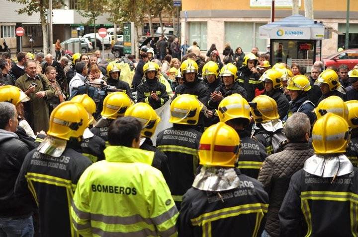 La cosa está que arde en los bomberos de Ciudad Real