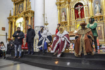 La Cabalgata de Reyes pone el punto final de un programa de Navidad en Marchamalo