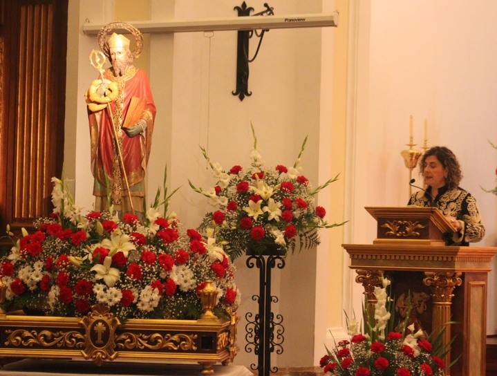 San Blas regresó a su cita anual con Cabanillas, en una mañana desapacible