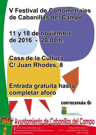 16 películas componen el V Festival de Cortometrajes “CortoEspaña” en Cabanillas del Campo