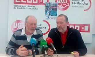 CCOO llama a la ciudadanía de Guadalajara a las movilizaciones del 19 y 22 de febrero contra el encarecimiento de la vida