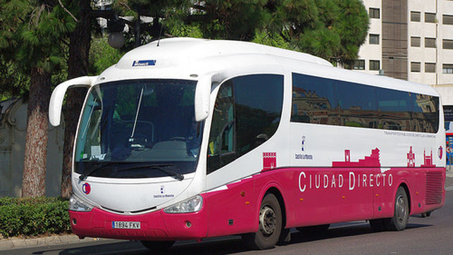 Page anuncia ahora el restablecimiento del servicio diario ´Ciudad Directo´ de autobuses entre Toledo, Guadalajara y Cuenca