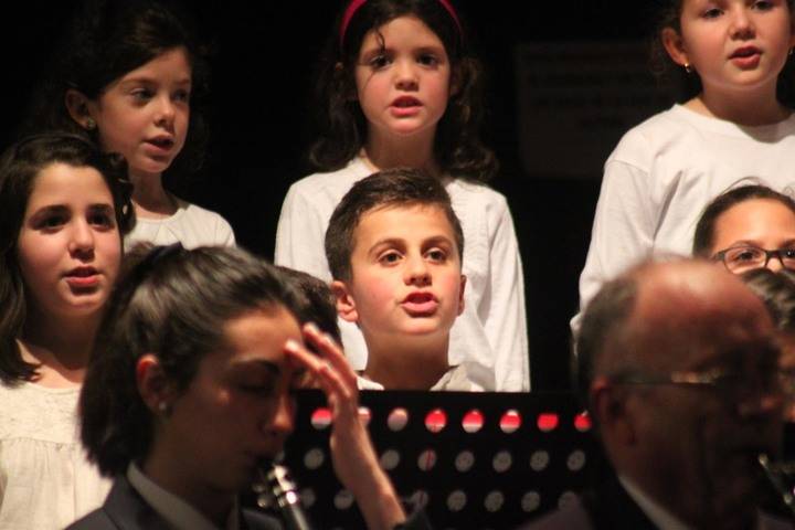 Soberbio Concierto de San Blas, con la Banda y la Coral de Azuqueca, y el Coro Infantil de Cabanillas