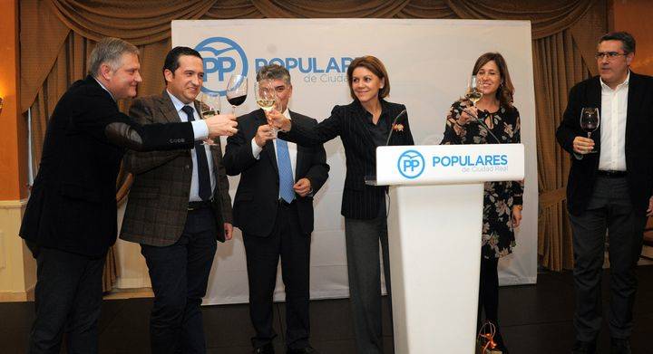 Cospedal resalta que somos el partido que cree en la libertad, en la creación de empleo y en la unidad de España 