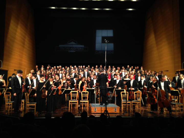 Broche de oro a los actos del XX Aniversario de Cuenca Ciudad Patrimonio con la interpretación de la Novena Sinfonía de Beethoven