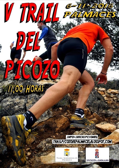 El domingo 6 , V Trail del Picozo en Pálmaces, última carrera del Circuito de Montaña que organiza Diputación