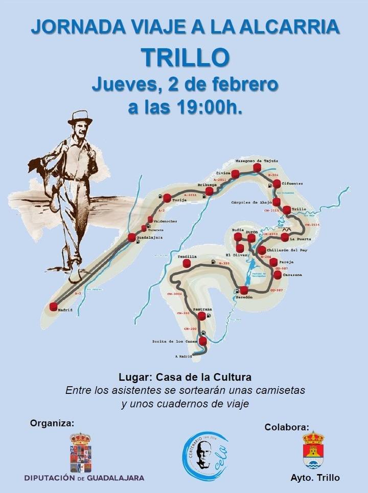 La Diputación organiza nuevas jornadas sobre el viaje a La Alcarria en Trillo y Pastrana