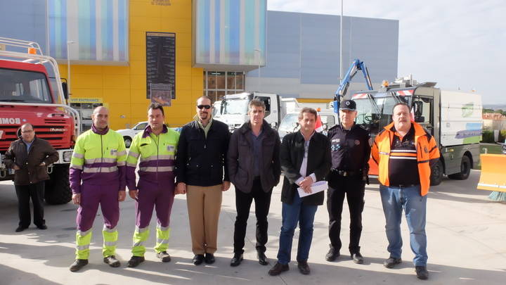 El Ayuntamiento de Guadalajara tiene listo para funcionar el amplio dispositivo para las nevadas y heladas