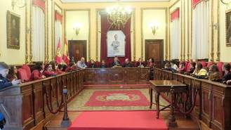 El alcalde Antonio Román da la bienvenida a Guadalajara los participantes en el programa Erasmus+