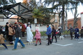 Yunquera de Henares honra a San Antón en su festividad