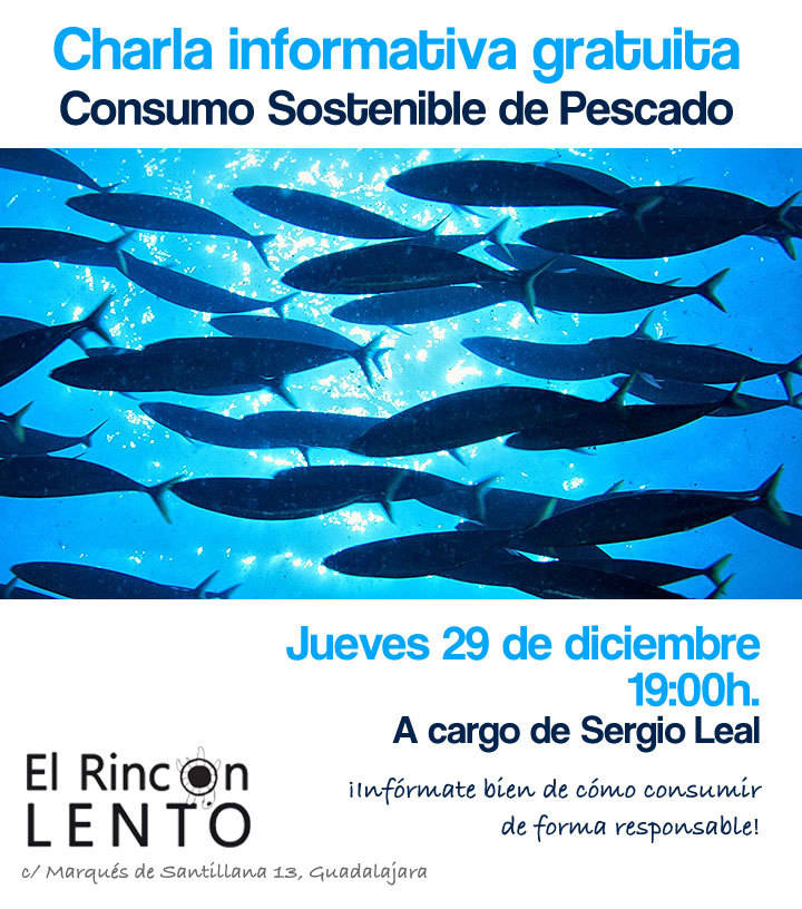 Charla sobre “Consumo sostenible de pescado y marisco, el problema de la sobrepesca”