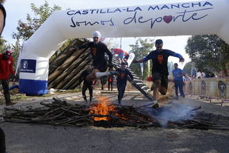 Sergio López Zubiria y Miriam Araujo Goicoechea triunfan en la categoría élite de Farinato Race Cervantina