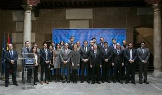 El alcalde de Guadalajara asistió al acto de entrega de la Llave de Oro del Municipalismo a Rita Barberá