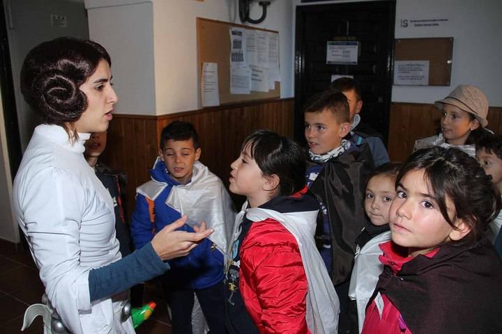 La fuerza acompañó ayer a los niños y niñas de Fuentenovilla