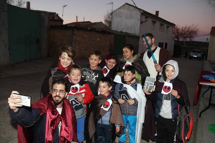 La fuerza acompañó ayer a los niños y niñas de Fuentenovilla