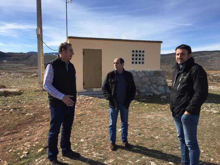 La Diputación lleva a cabo importantes obras de renovación de redes en varios pueblos de la zona de Molina