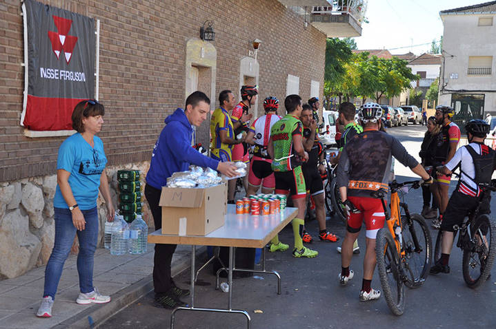Gran éxito de participación de la II Ruta de Mountain Bike de Yebra
