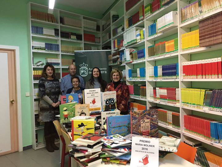 Nuevo premio María Moliner para la Biblioteca Municipal de Alovera
