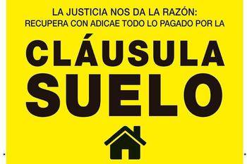 Adicae informa este lunes en Guadalajara sobre cómo reclamar por las cláusulas suelo