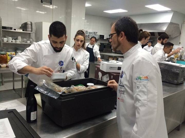 El cocinero seguntino Angel Mielgo, segundo clasificado en el I Concurso Euro-Toques Castilla-La Mancha