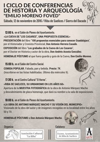 Cita cultural en Riba de Saelices a través de varias presentaciones y una exposición fotográfica