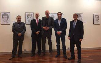 Abierta la exposición de Óscar Escalera en la Sala de Arte de Diputación