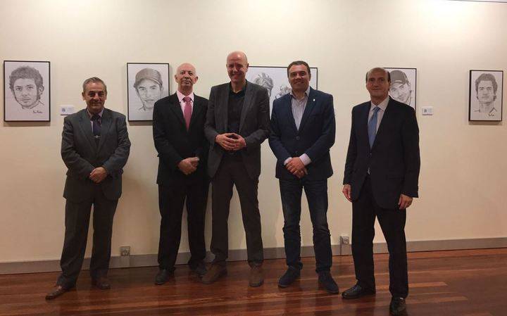 Abierta la exposición de Óscar Escalera en la Sala de Arte de Diputación