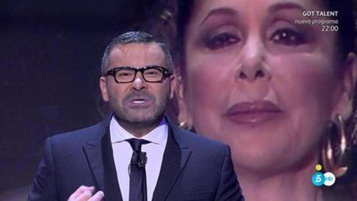 Jorge Javier se despacha a gusto contra la Pantoja : 