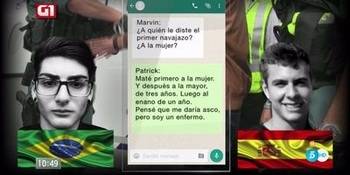 Las autoridades brasileñas liberan sin cargos a Marvin, el joven que se wasapeaba con el asesino de la matanza de Pioz