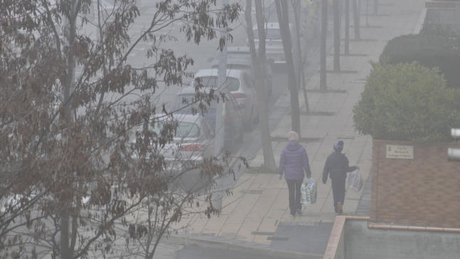 Densos bancos de niebla por la mañana y sol durante el día este jueves en Guadalajara
