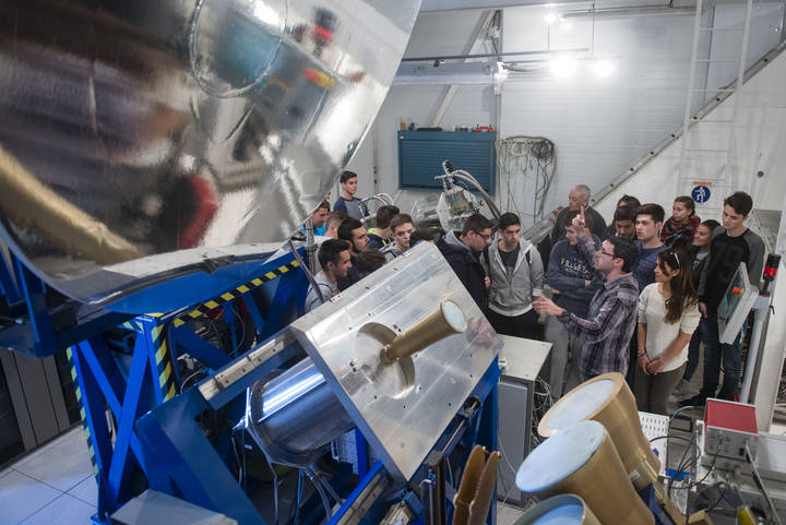 El Aula de Astronomía de Yebes batió en noviembre el registro de visitas en un mes con 831 personas