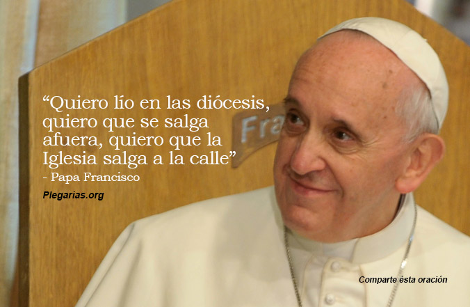 El papa Francisco denuncia 