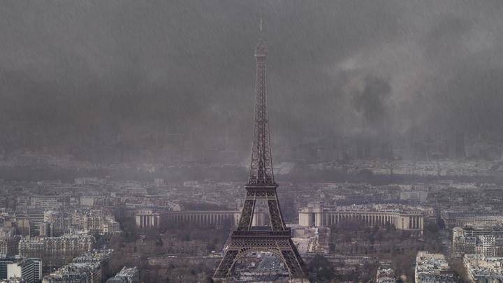 Impresionante foto : París atraviesa el peor episodio de contaminación y polución de los últimos 10 años