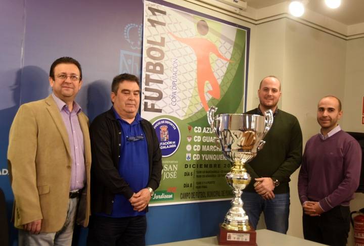 El 6 y 8 de diciembre se jugará en Yunquera de Henares la Copa Diputación de Fútbol 11
