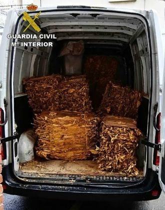 Desarticulada una red de tráfico de tabaco en Castilla-La Mancha