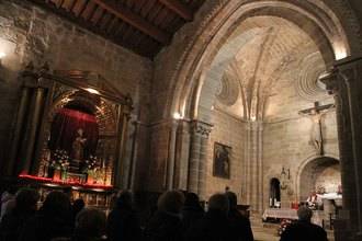 La llama de San Vicente ilumina el corazón de la ciudad de Sigüenza