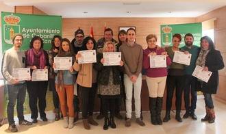 Desempleados de Cabanillas reciben sus diplomas por formarse en nuevas tecnologías