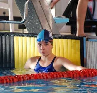 Miriam Martínez, del Alcarreño de Salvamento, logra dos mínimas nacionales en Castellón