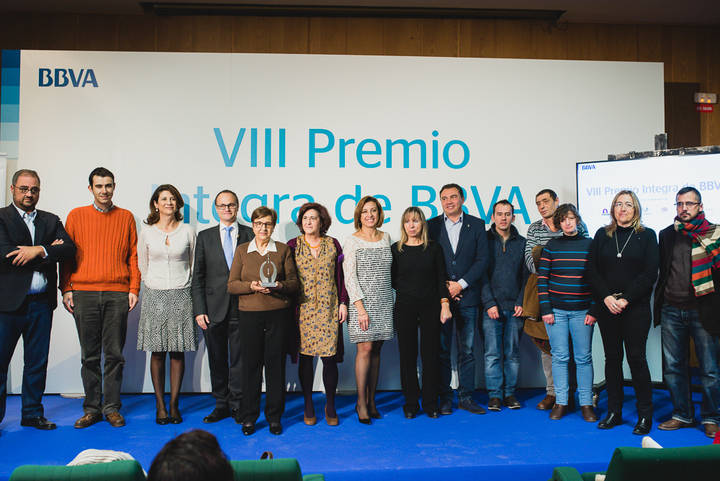 AFAUS Pro Salud Mental recibe el galardón como finalista del VIII Premio Integra de BBVA