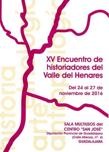 Este jueves comienza en Guadalajara el XV Encuentro de Historiadores del Valle del Henares