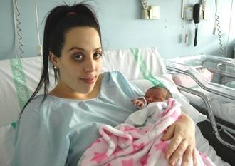 Yereli, primer bebé del año 2017 nacido en Guadalajara