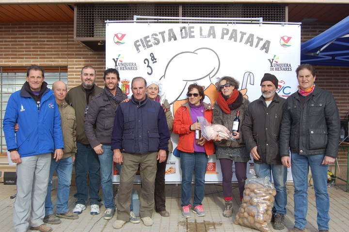 Gran participación y una alta calidad en los guisos en “III Fiesta de la Patata “de Yunquera de Henares