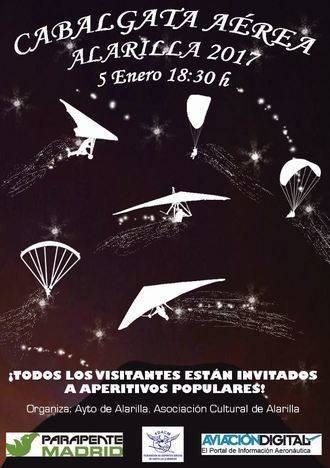 Alarilla espera su mejor momento de la Navidad: la Cabalgata Aérea de los Reyes Magos