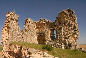 Un derrumbe amenaza a la ermita de San Marcos de Aldeanueva de Guadalajara